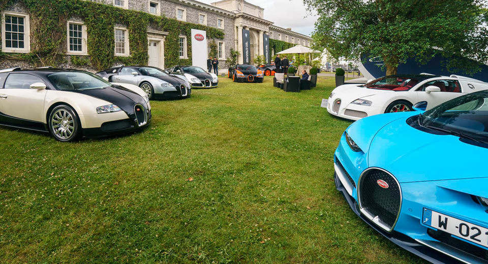 This Is What 9,404 Horsepower’s Worth Of Bugattis Looks Like [w/Video]