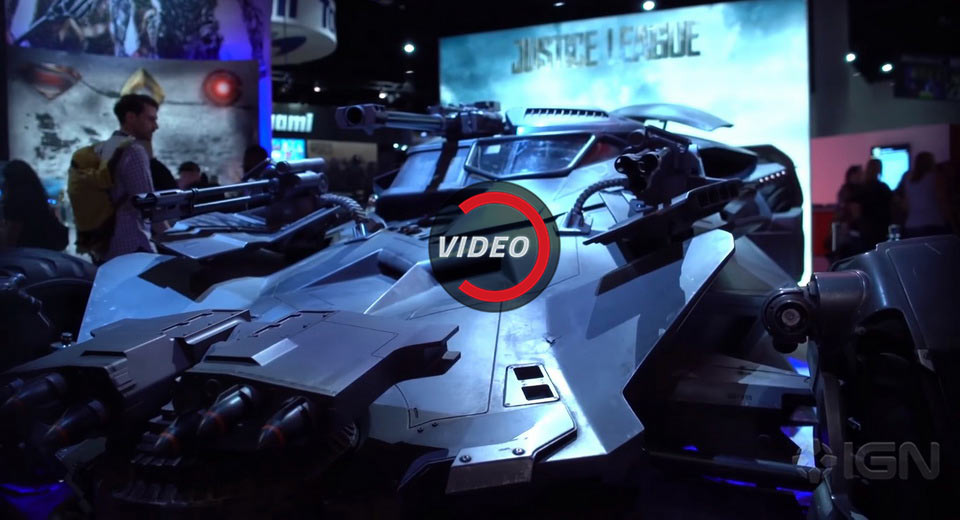 Justice League’s New Batmobile Swaps Windows For More Guns