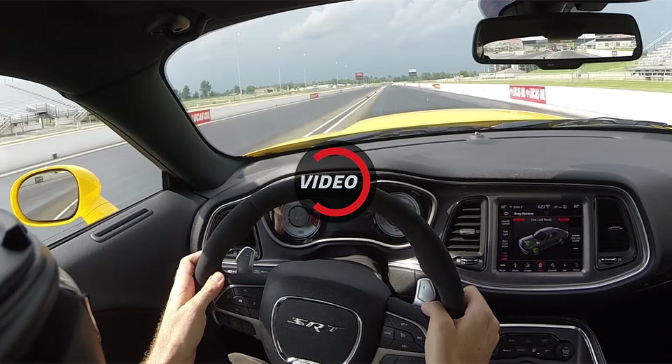 Go For A POV Drive In The 840 HP Dodge Challenger SRT Demon