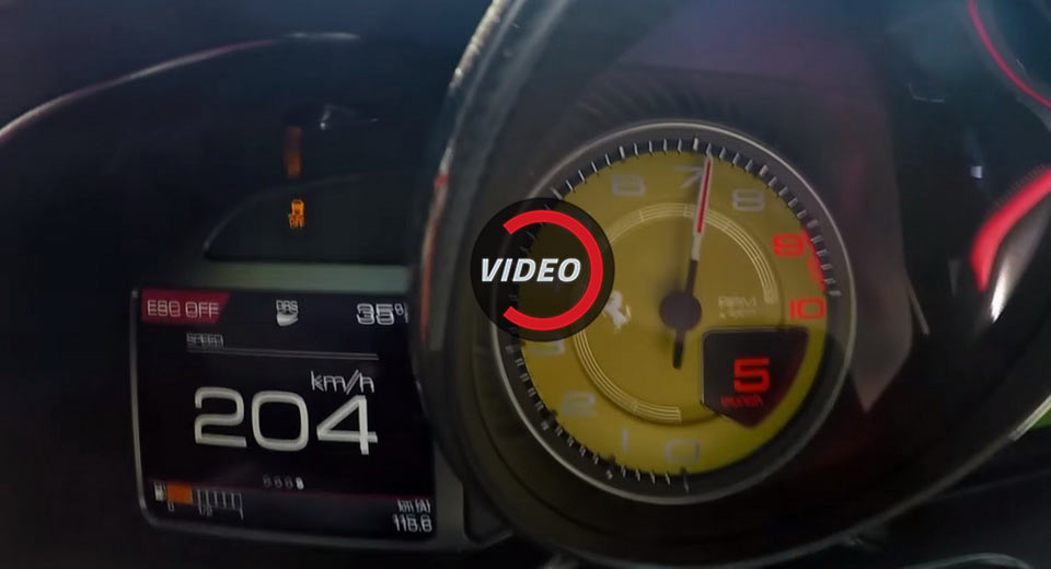  Watch Ferrari’s 812 Superfast Warp Time In 0-200kph Run