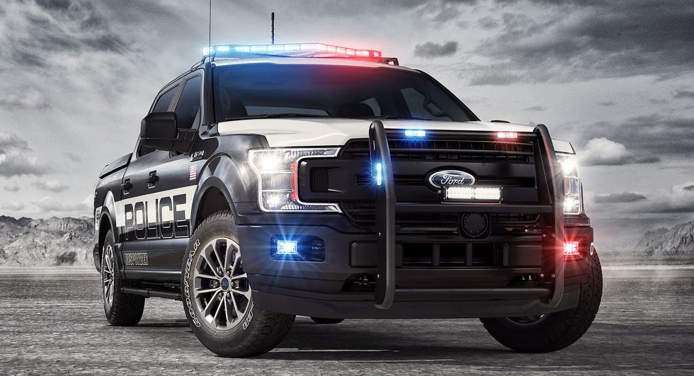  Forget The Crown Vic: Ford Launches F-150 Police Responder