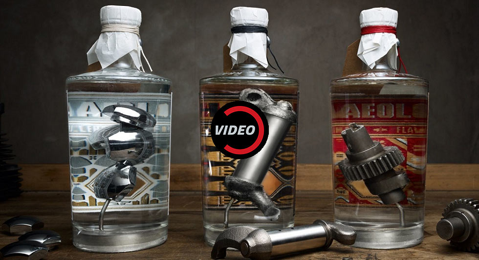 The World’s First Gin To Contain Harley Davidson Engine Parts Costs Over A Grand