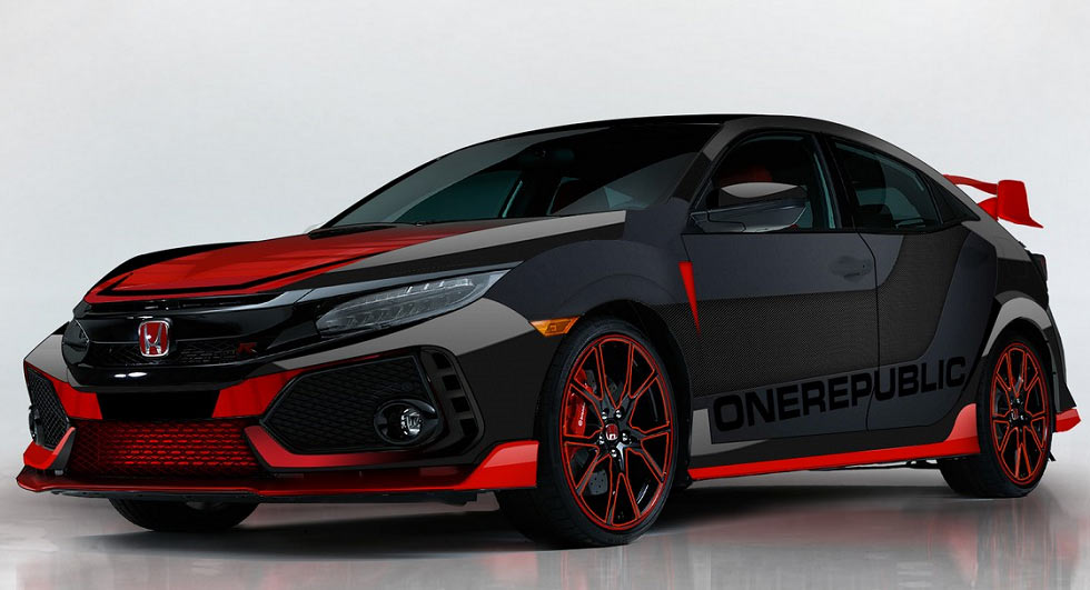  Honda Shows Off A Custom Civic Type R Designed By OneRepublic