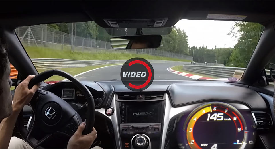  2017 Honda NSX Looks Composed While Attacking The ‘Ring