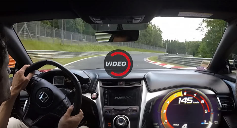 2017 Honda NSX Looks Composed While Attacking The ‘Ring
