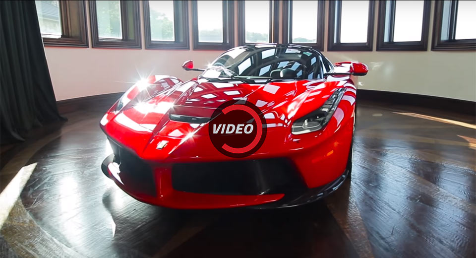  LaFerrari Aperta Stuns In A Garage Fit For A King