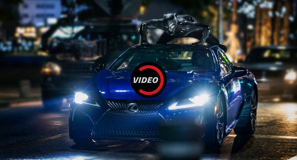 2018 Lexus LC To Be Featured In The Black Panther Movie