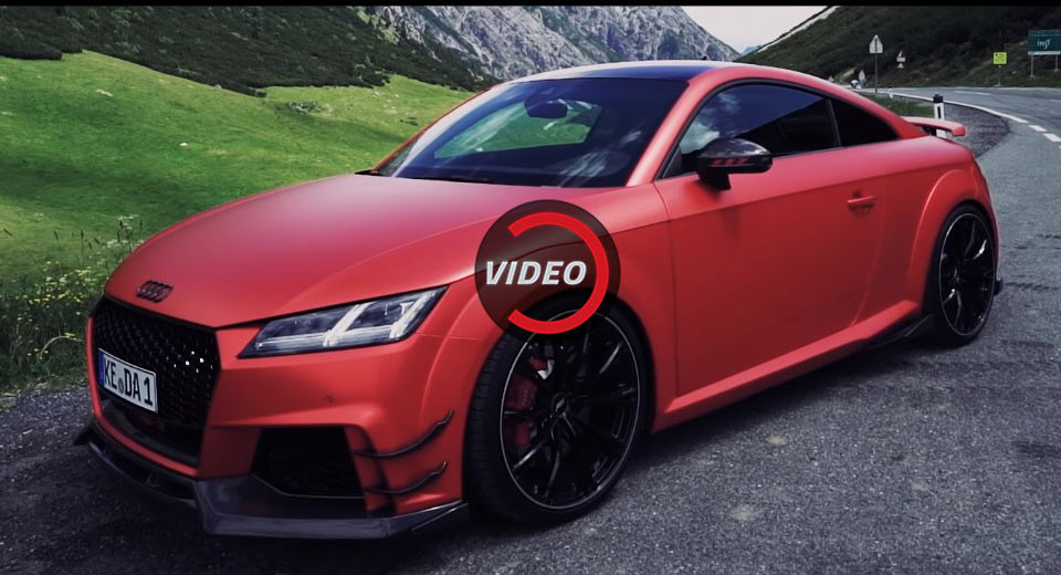  ABT Shows Off 500 PS Supercar-Slaying TT RS-R On A Mountain Road
