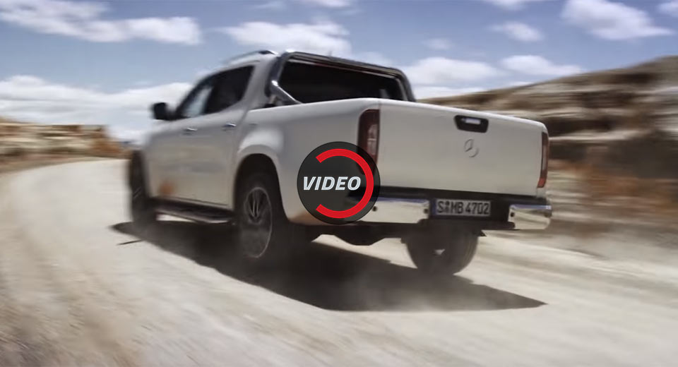 Mercedes X-Class Trailer Points To Luxury And Versatility