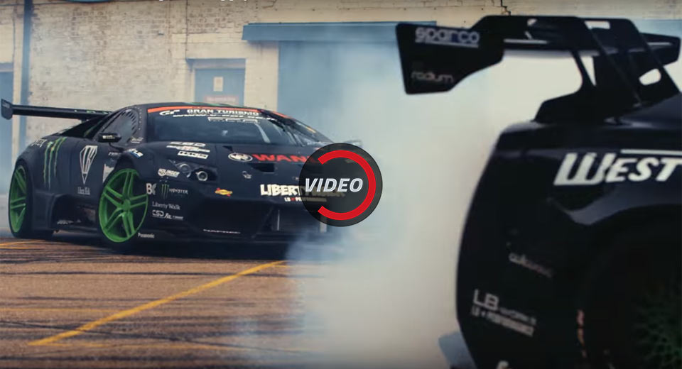  Lamborghini Murcielago And Nissan GT-R Drifters Star In #Battledrift 2