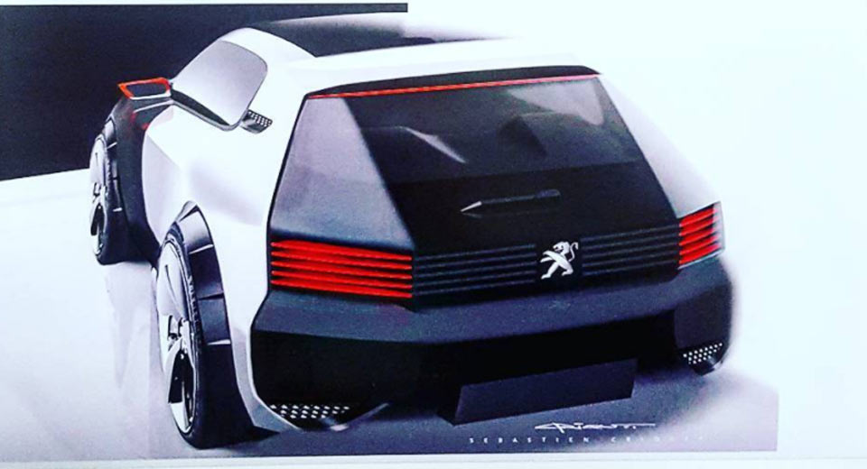 Peugeot Design Director Dreams Up Modern 205 GTI