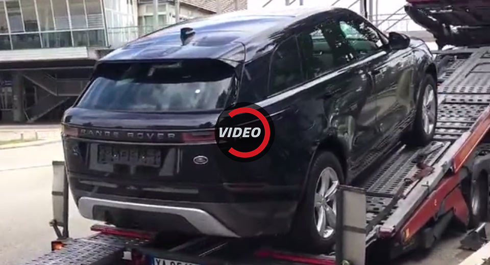  2018 Range Rover Velar Gets Delivered In Munich