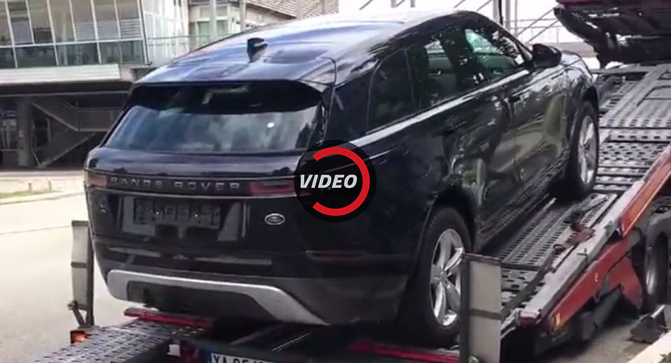 2018 Range Rover Velar Gets Delivered In Munich