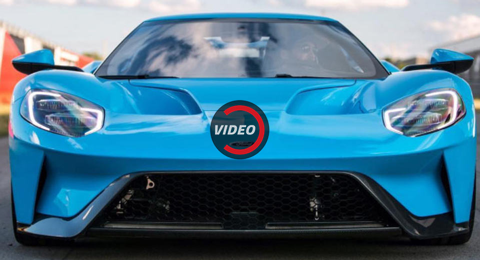  2017 Ford GT Looks Perfect Painted In Riviera Blue