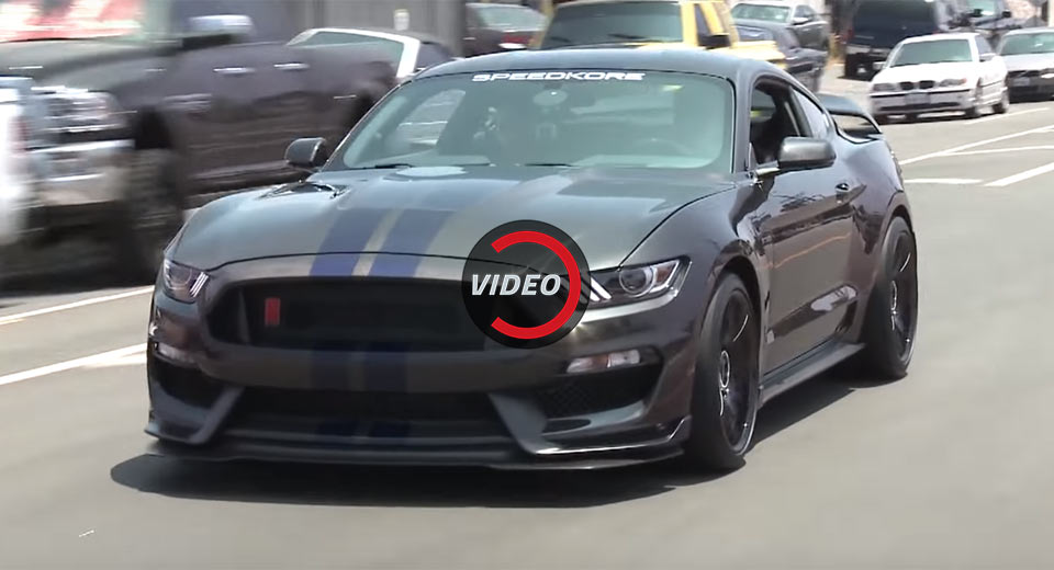 Jay Leno Samples Speedkore’s Carbon-Clad Mustang GT350R