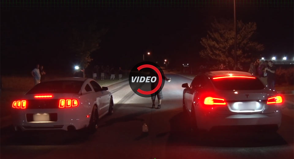 Stripped-Out Tesla Model S P100D Rules The Streets