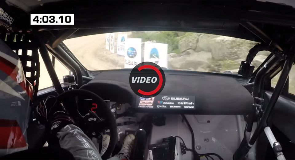 Travis Pastrana Storms Up Mt. Washington In His 600 HP Subaru