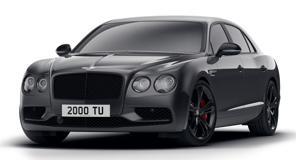  Bentley Flying Spur V8 S Goes Dark With New Black Edition