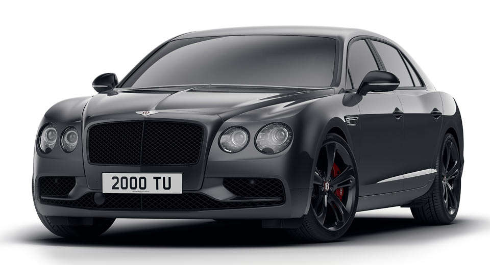 Bentley Flying Spur V8 S Goes Dark With New Black Edition