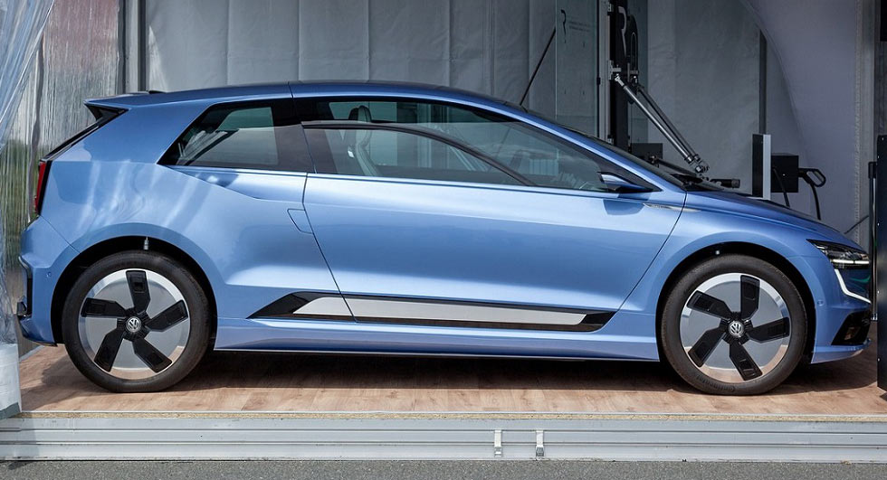 VW Gen.E Concept Looks Like A Futuristic Golf, Features A Robot Charger