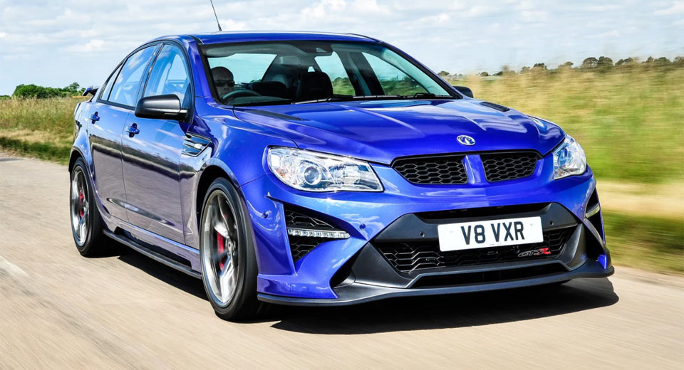  New Vauxhall VXR8 GTS-R Poses In Blue
