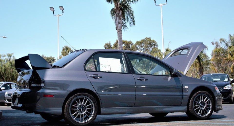  Zero-Owner Mitsubishi Evo IX MR Sells For $138k
