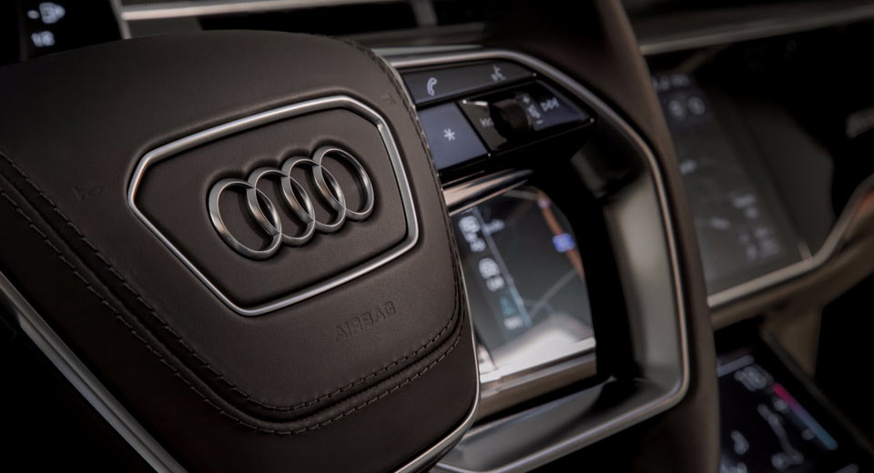 All-New A8 Teaser-Fest Continues As Audi Lets Journos Feel The Quality