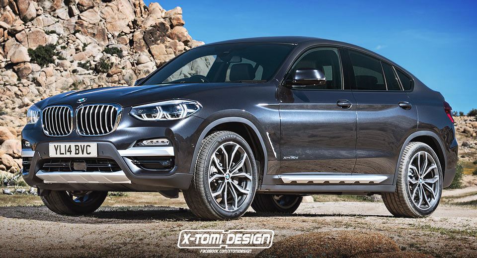 All-New BMW X4 Gets Rendered Based On 2018 X3