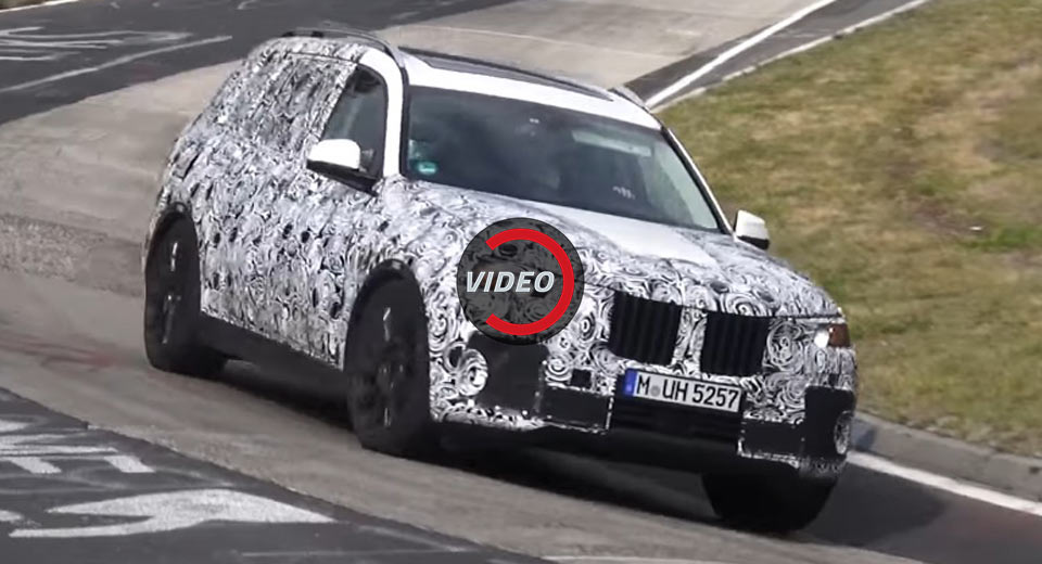 BMW’s Big And Brawny X7 SUV Gets Schooled On The ‘Ring