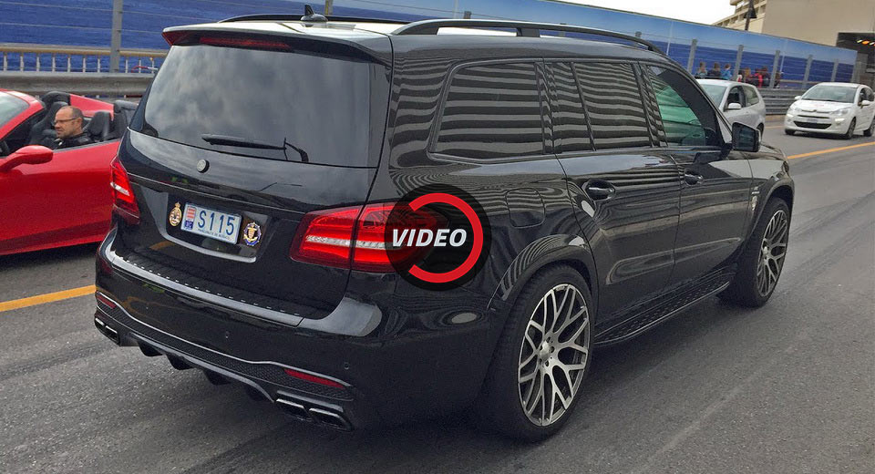 Brabus-Tuned GLS Might Be The Loudest People Hauler In Monaco