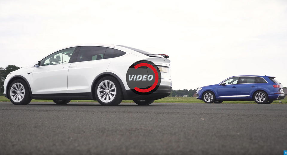 Is The Diesel-Powered Audi SQ7 A Match For The Tesla Model X 100D?