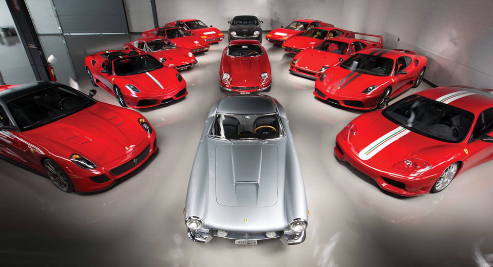  This Stunning Collection Of Ferraris Is Going Up For Auction