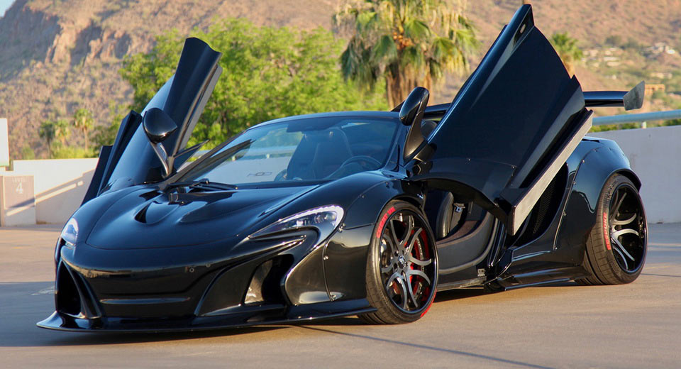  Wide-Body McLaren 650S Spider Looks Like A Transformer