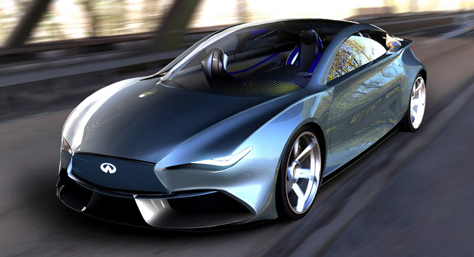  Infiniti Q50 EV Is A Concept For The Year 2025