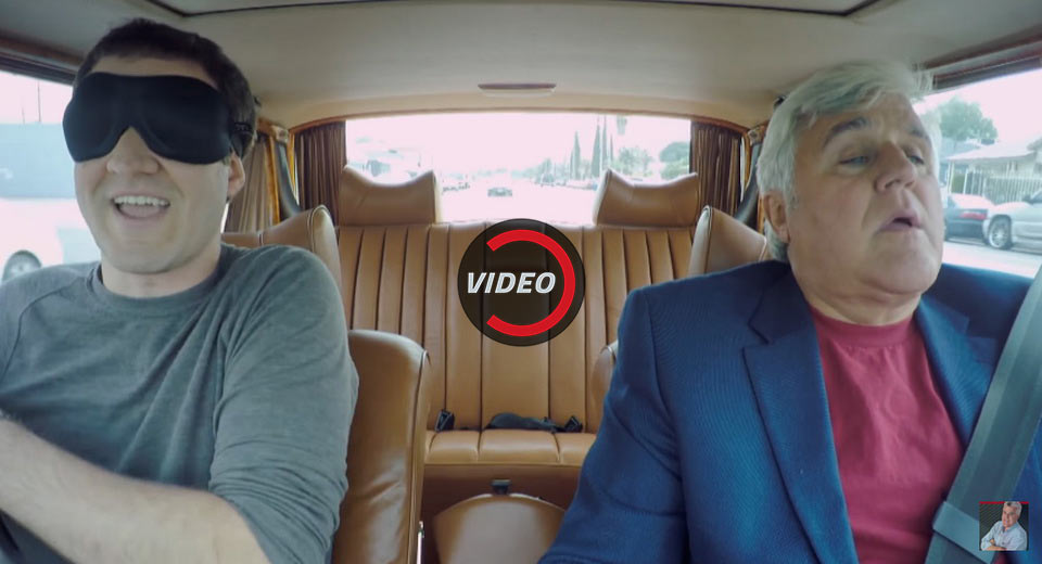 Jay Leno Blindfolds Doug DeMuro In ‘Larger Than Life’ Episode