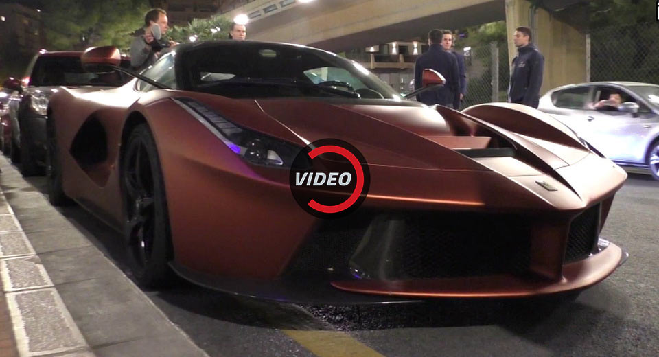 Bespoke Bronzo Opaco LaFerrari Resurfaces Loudly In Monaco