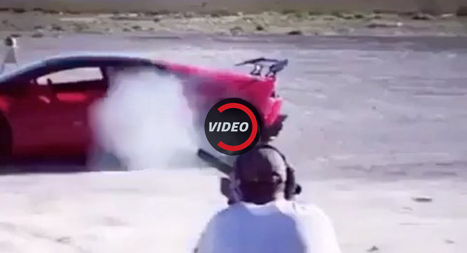 Why Shoot A Watermelon Through A Lambo With A Machine Gun? Because Web…