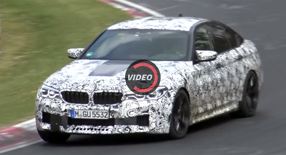  Look Around Inside The 2018 BMW M5 As It Does Its Thing At The Ring