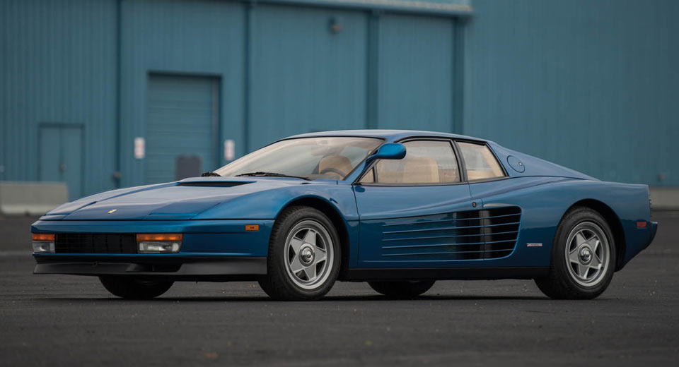  Miami Vice Director’s Ferrari Testarossa Looks More Sophisticated In Blue