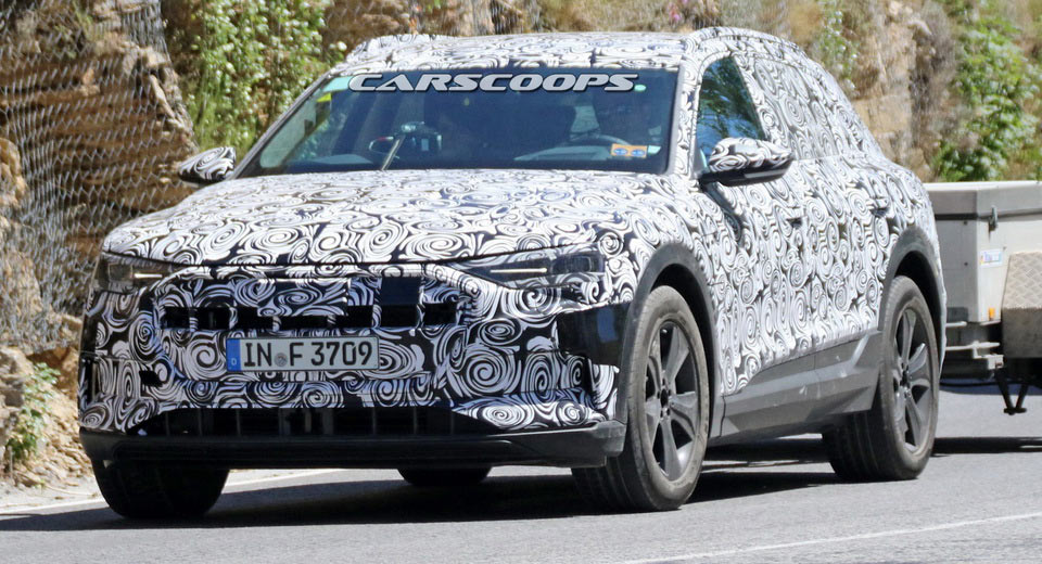 Scoop: Production All-Electric Audi E-Tron Quattro Hits The Road