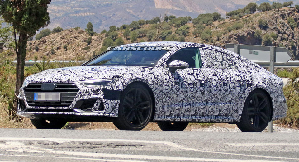  All-New 2018 Audi S7 Drops Some Camo To Show Off What’s Coming