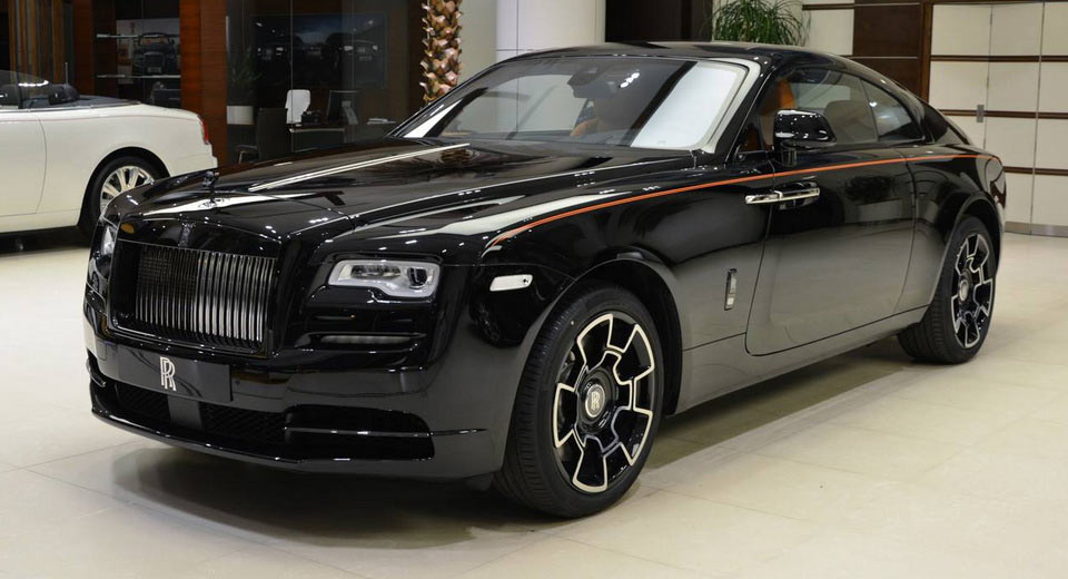 Rolls Royce Wraith Black Badge Has A Very Orangy Interior