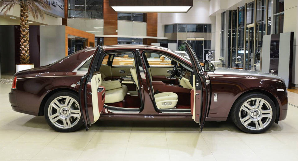 Used Madeira Red Rolls Royce Ghost Looks As Good As New
