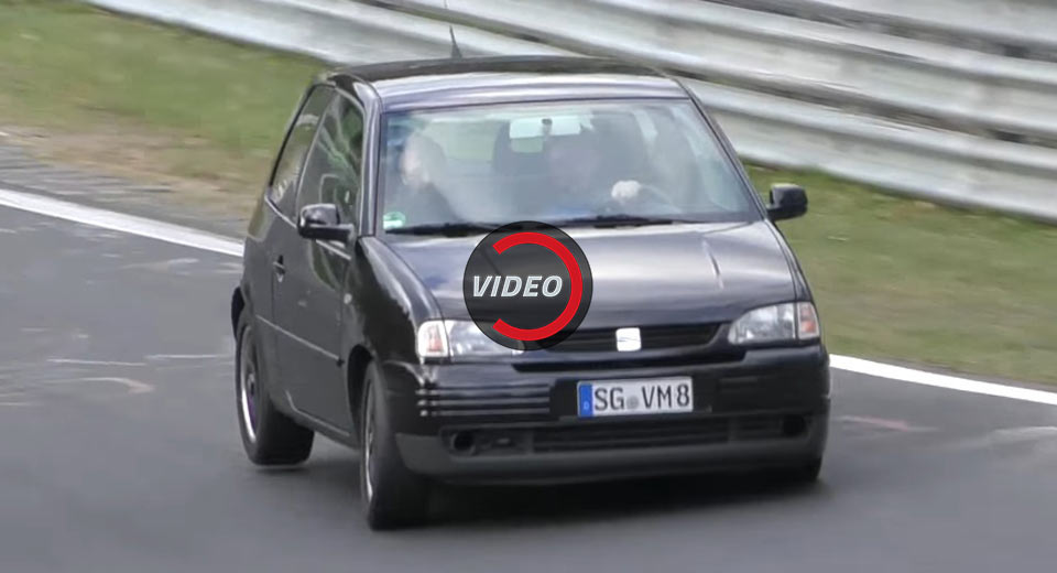  350HP Seat Arosa Gives Supercars A Run For Their Money On The Nurburgring