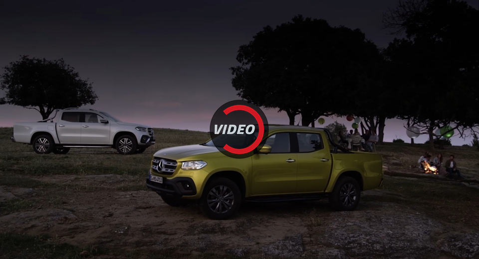 Mercedes-Benz Highlights The Perks Of Having An X-Class In New Spot