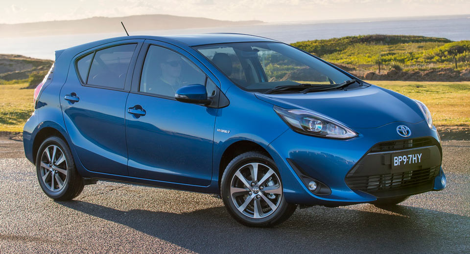  Toyota Prius C Gets Refreshed Styling, New Features In Australia