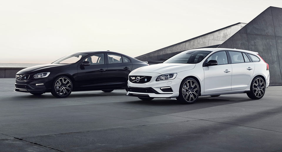  2018 Volvo S60 And V60 Polestar Come In A Limited Number With Carbon Fiber Aerodynamic Enhancements