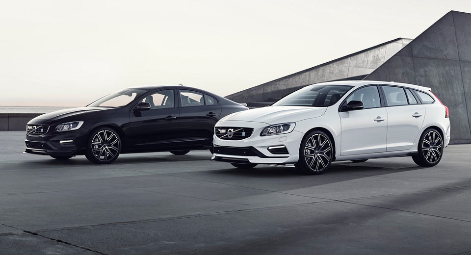 2018 Volvo S60 And V60 Polestar Come In A Limited Number With Carbon Fiber Aerodynamic Enhancements