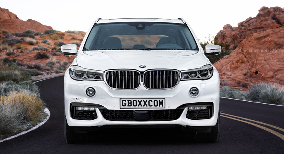  New BMW X7 Gets Rendered Into Reality