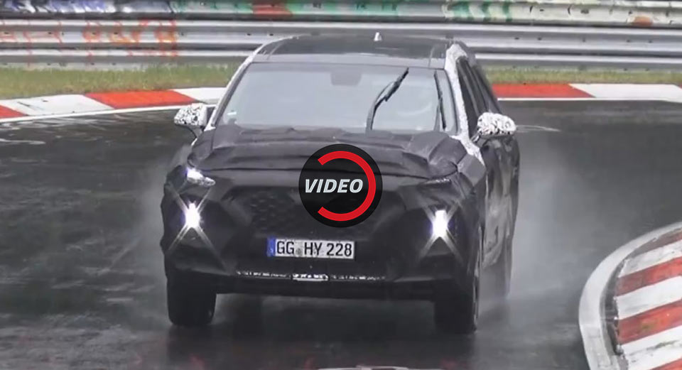  All-New Hyundai Santa Fe Makes Spy Video Debut